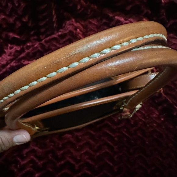 Dooney & Bourke Black and Brown Satchel - Picture 5 of 12